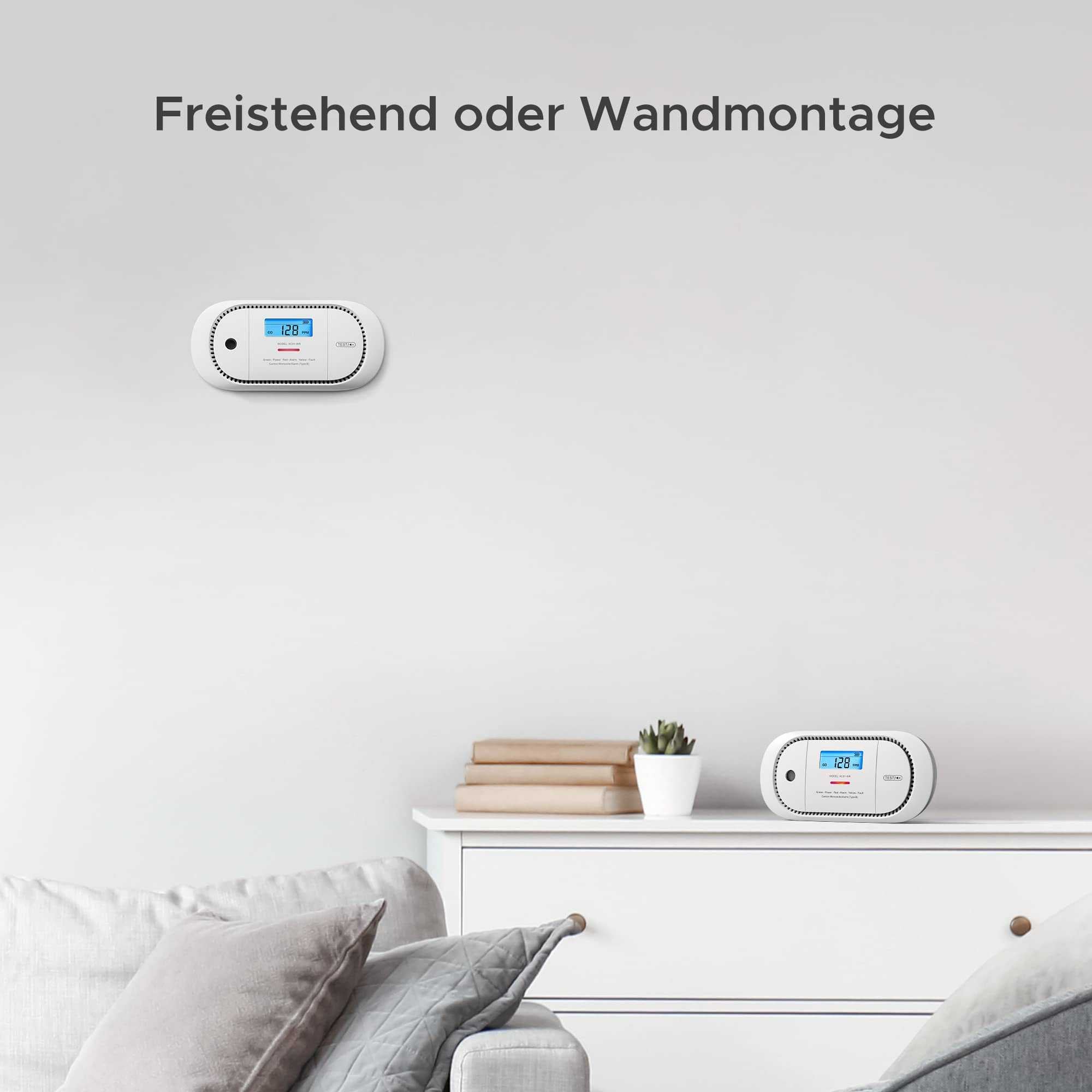 X-Sense XC01-WR Drahtlose Verbundene Kohlenmonoxid-Melder 2er Set - Ultimativer Schutz und Konnektivität für Ihr Zuhause Mesch Shop X-Sense XC01-WR Drahtlose Verbundene Kohlenmonoxid-Melder 2er Set - Ultimativer Schutz und Konnektivität für Ihr Zuhause Mesch Shop